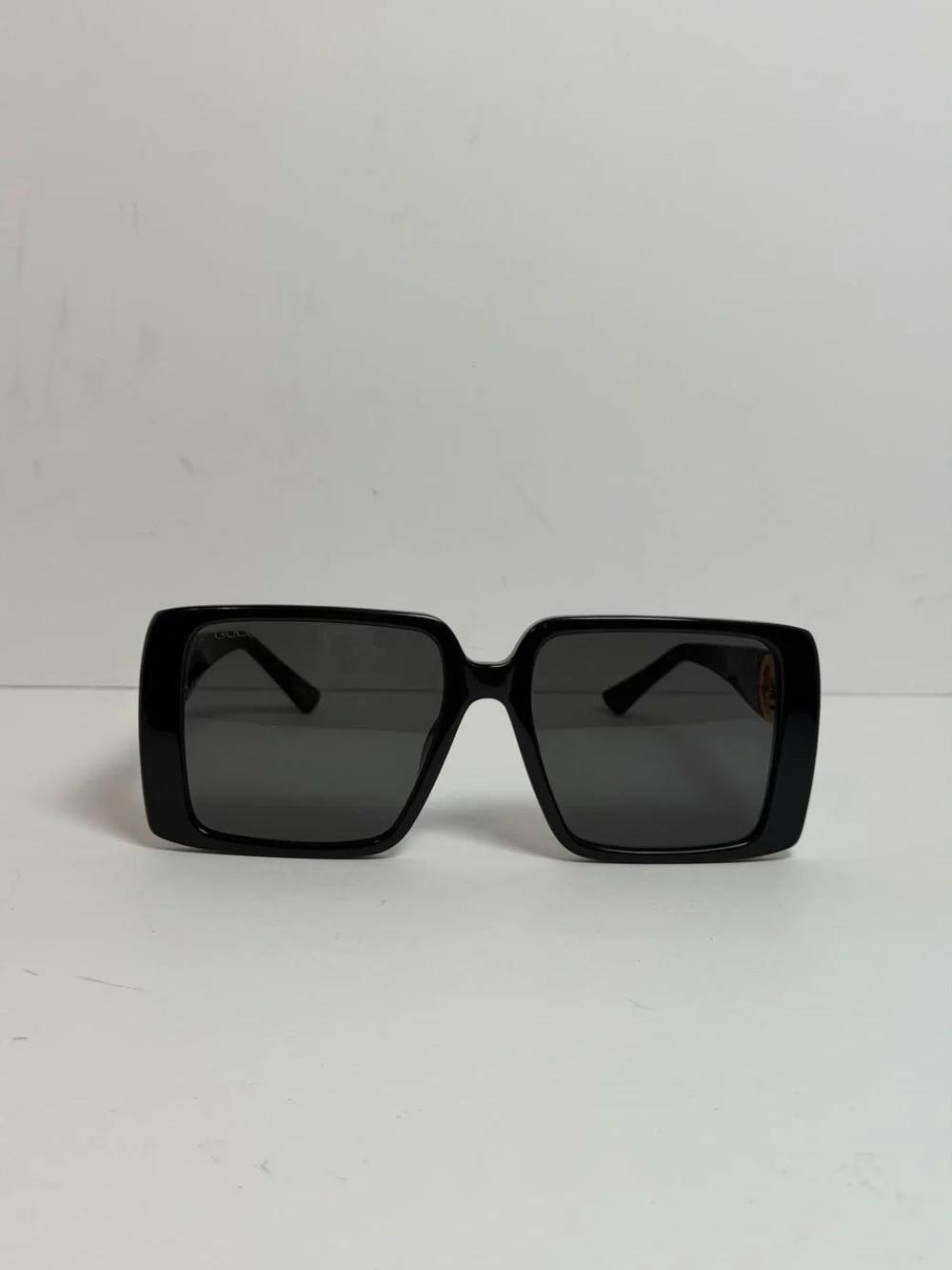 Gucci GG1692S Interlocking GG Logo Black Sunglasses